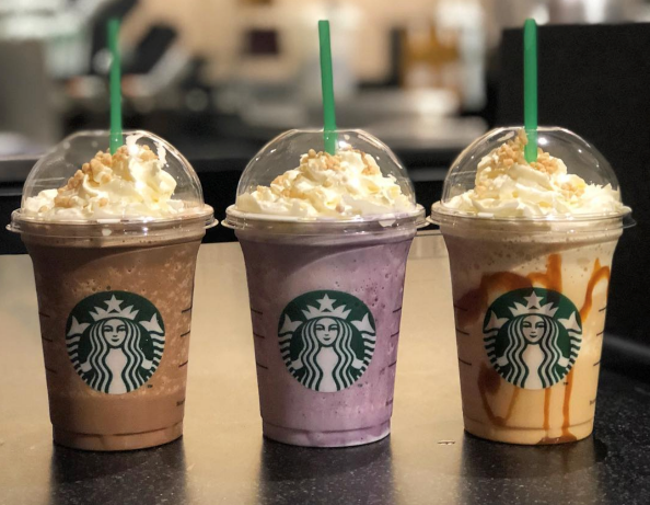 cà phê frappuccino của Starbuck